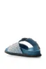 AZALEA WANG AVENTURA DENIM EMBELLISHED SANDAL sold by AKIRA
