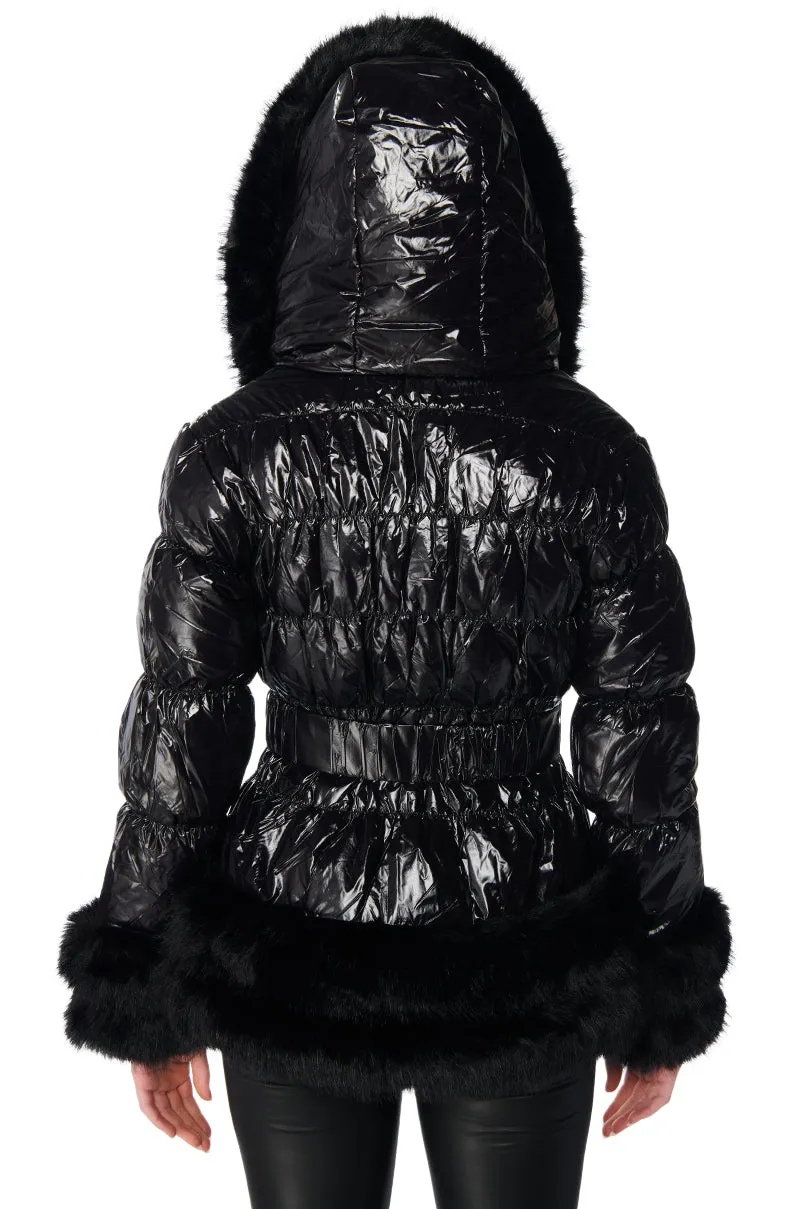 LENNETE PUFFER COAT sold by AKIRA product image thumbnail 5