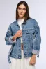 HYBRID OVERSIZED DENIM JACKET sold by AKIRA