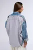 HYBRID OVERSIZED DENIM JACKET sold by AKIRA