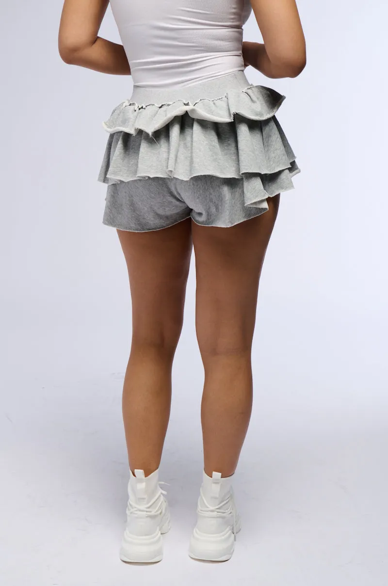 ON THE MOVE RUFFLE SKORT sold by AKIRA product image thumbnail 3