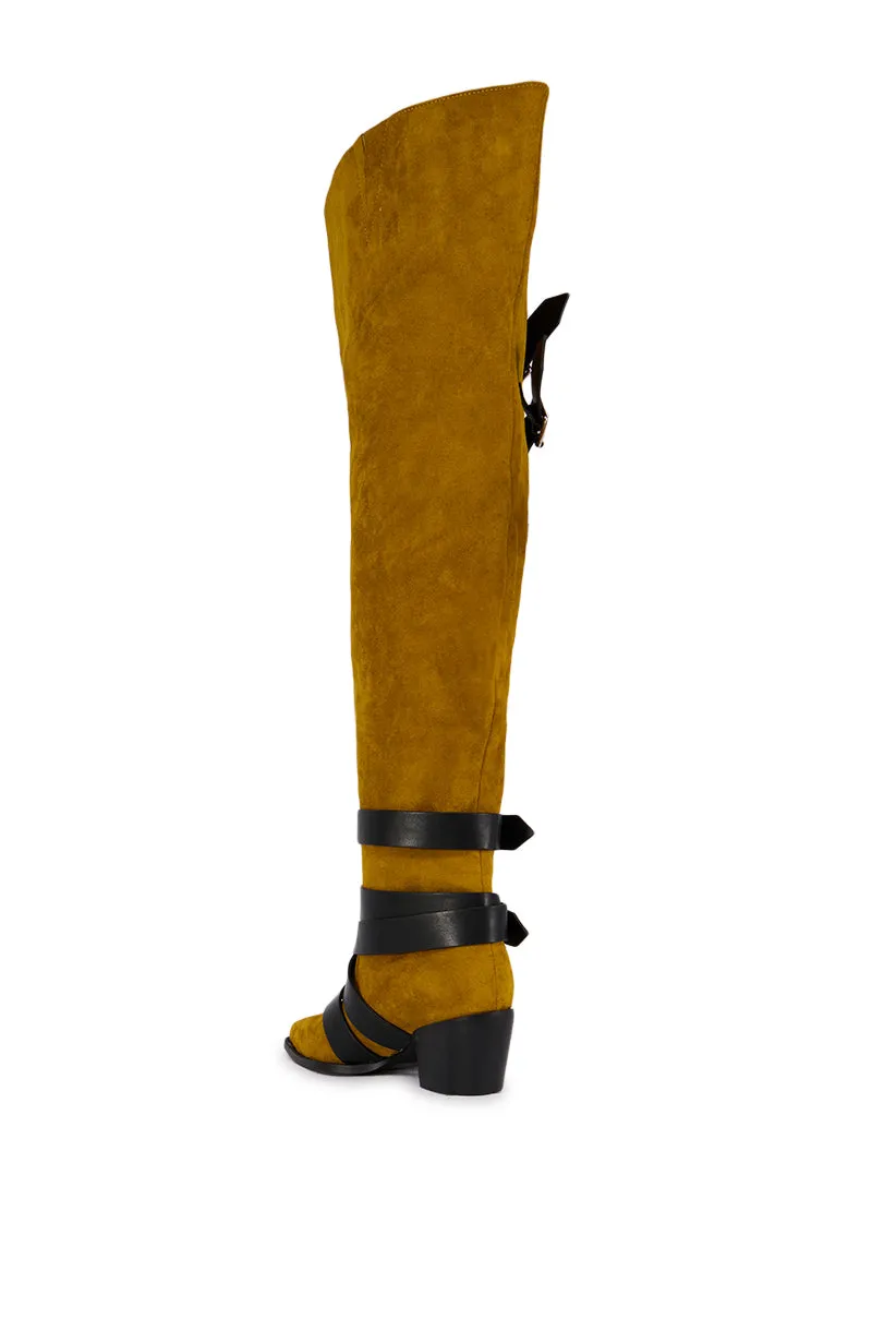 AZALEA WANG CATALEYA BROWN BOOT sold by AKIRA product image thumbnail 5