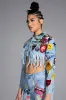 ULTRA CROP DENIM JACKET WITH PATCHES sold by AKIRA