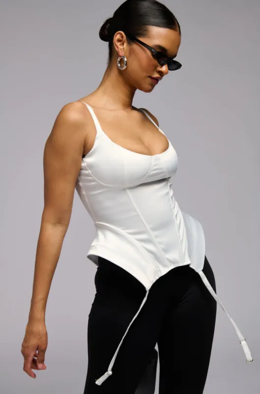 MAYBE TOMORROW CORSET TOP sold by AKIRA