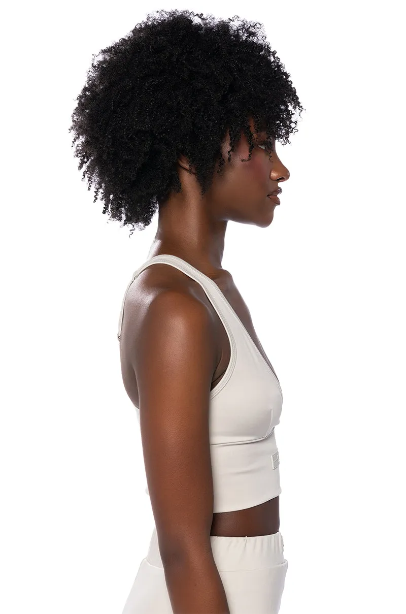 ITS THE PAXTON LUXE LONGLINE BRALETTE IN LIGHT GREY sold by AKIRA product image thumbnail 4