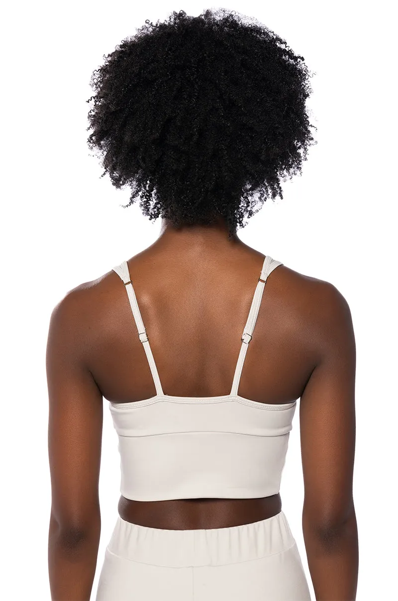 ITS THE PAXTON LUXE LONGLINE BRALETTE IN LIGHT GREY sold by AKIRA product image thumbnail 5