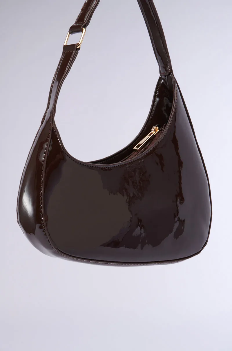 CHOCOLATE DREAMS PU PURSE sold by AKIRA product image thumbnail 4