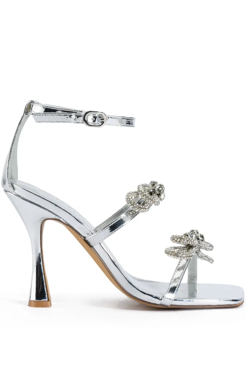 AZALEA WANG BASIL SILVER SANDAL sold by AKIRA product image thumbnail 2