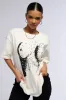 ALL ABOUT BODY SHORT SLEEVE T-SHIRT sold by AKIRA