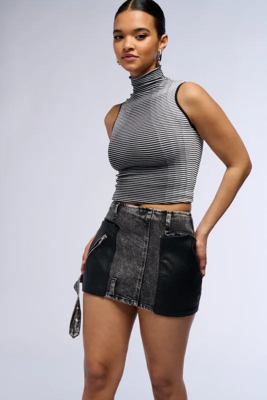 CROSS MY HEART SLEEVELESS TANK TOP sold by AKIRA