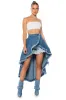 KELSEY OVERLAY WRAP SKIRT BELT sold by AKIRA