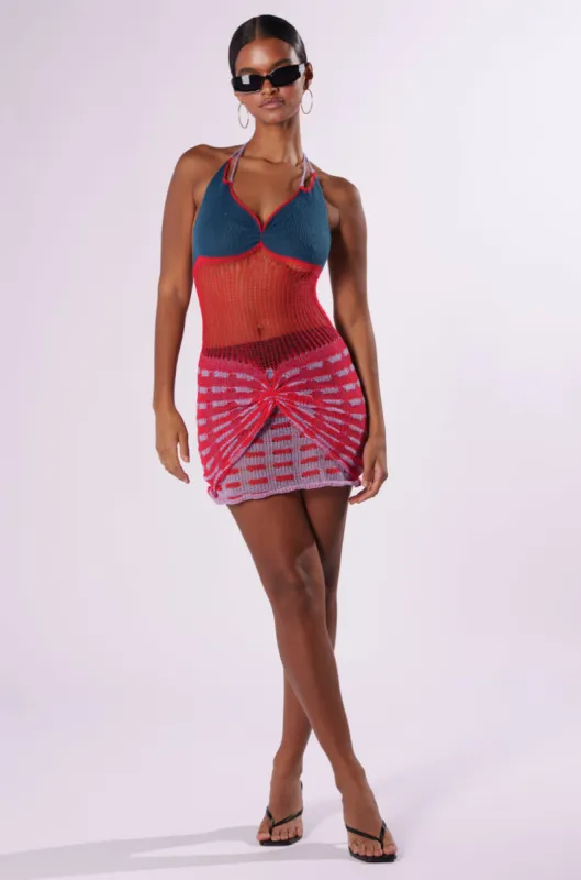 FIREWORKS MINI DRESS made by AKIRA