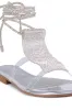 AZALEA WANG ESKEL SILVER SANDAL sold by AKIRA