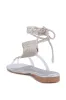 AZALEA WANG ESKEL SILVER SANDAL sold by AKIRA