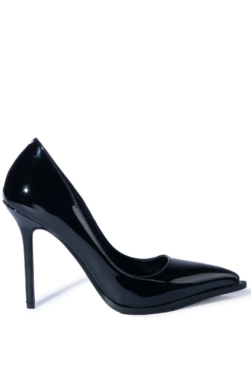 AZALEA WANG RECIPE STILETTO CLASSIC PUMP IN BLACK sold by AKIRA product image thumbnail 2
