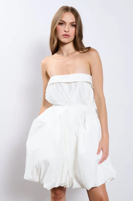WHAT'S POPPIN POPLIN MINI DRESS sold by AKIRA