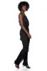 BEST EVER FRINGE TANK TOP IN BLACK sold by AKIRA