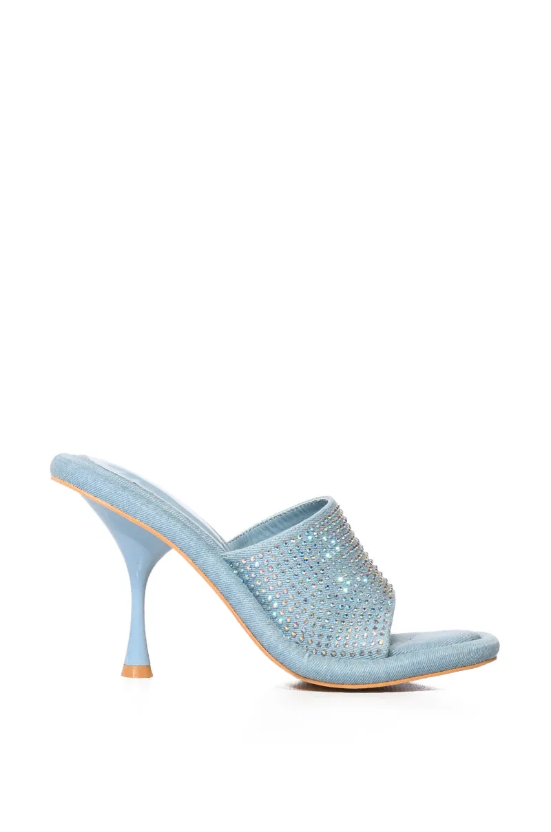 AZALEA WANG ALEAH BLUE SANDAL sold by AKIRA product image thumbnail 2