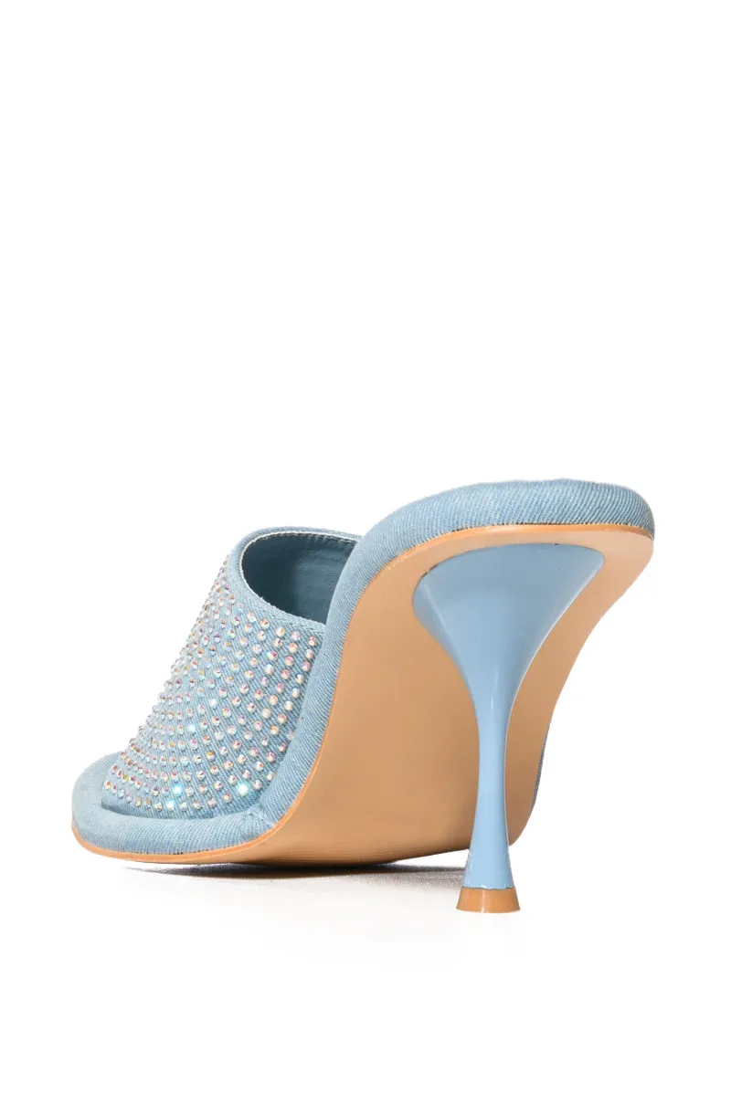 AZALEA WANG ALEAH BLUE SANDAL sold by AKIRA product image thumbnail 4