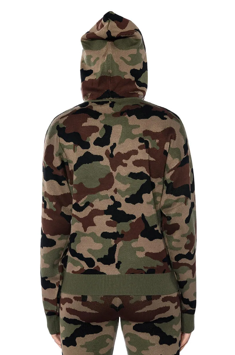 INCOGNITO MODE KNIT HOODIE sold by AKIRA product image thumbnail 5