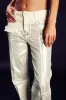 ATLAS METALLIC DETAIL WIDE LEG DENIM sold by AKIRA