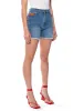 EMILY EMBROIDERED BERMUDA JEAN SHORTS sold by AKIRA