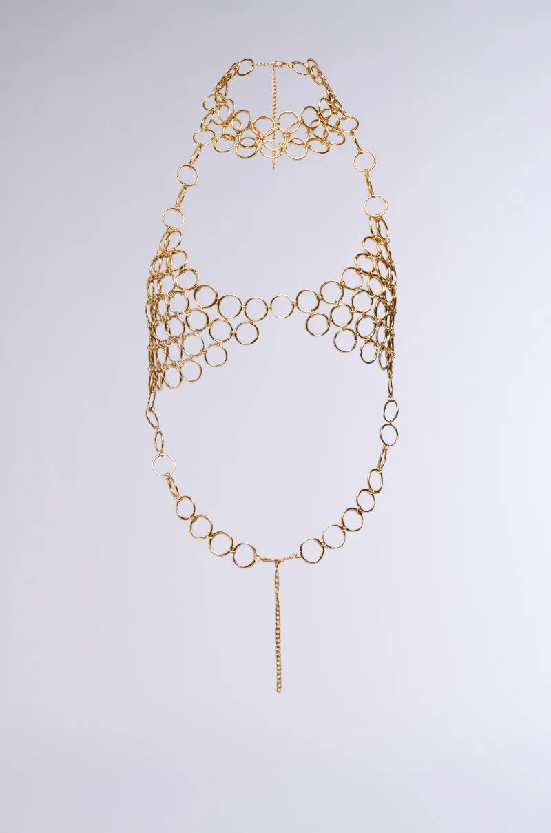 GIMME A RING BODY CHAIN sold by AKIRA product image thumbnail 2