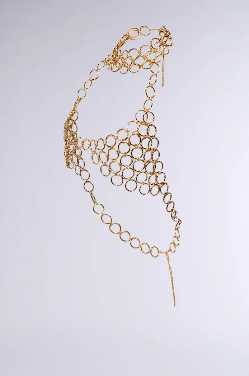 GIMME A RING BODY CHAIN sold by AKIRA product image thumbnail 3