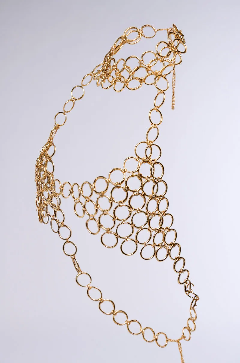 GIMME A RING BODY CHAIN sold by AKIRA product image thumbnail 4