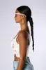 IN THE GARDEN VELVET BRALETTE TOP IN WHITE sold by AKIRA