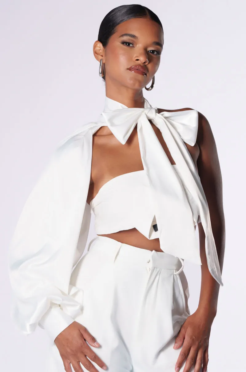 CLASSIC ELEGANCE TIE SLEEVE sold by AKIRA