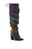 AZALEA WANG CHERISHED MULTI RAINBOW OMBRE EMBELLISHED BOOT sold by AKIRA
