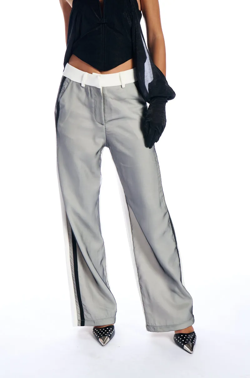 DAMAGED WIDE LEG TROUSER sold by AKIRA product image thumbnail 2