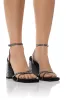 AZALEA WANG EMBELLISHED SANDAL IN BLACK sold by AKIRA