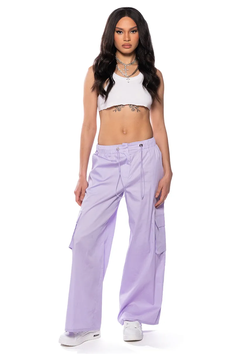 TWO STEP LIGHT WEIGHT WIDE LEG PANT sold by AKIRA product image thumbnail 5