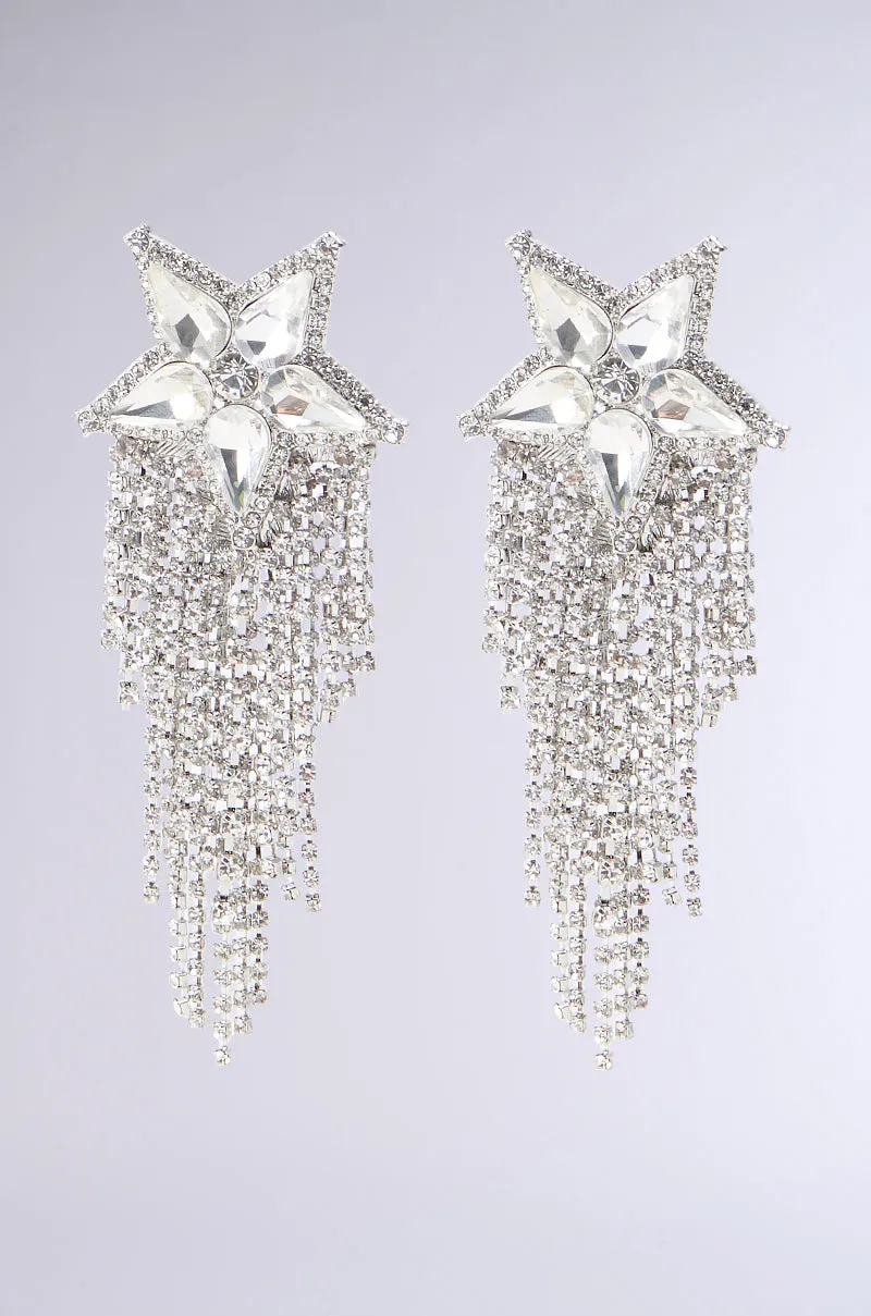 SHOOTING STAR BLING EARRING sold by AKIRA