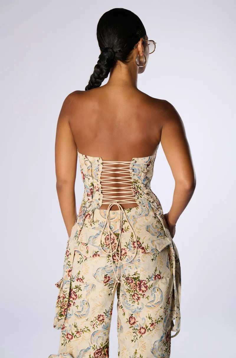 DONT LOVE ME CORSET TOP sold by AKIRA product image thumbnail 5