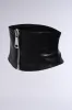 ZIP ME FAUX LEATHER BELT sold by AKIRA