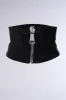 ZIP ME FAUX LEATHER BELT sold by AKIRA
