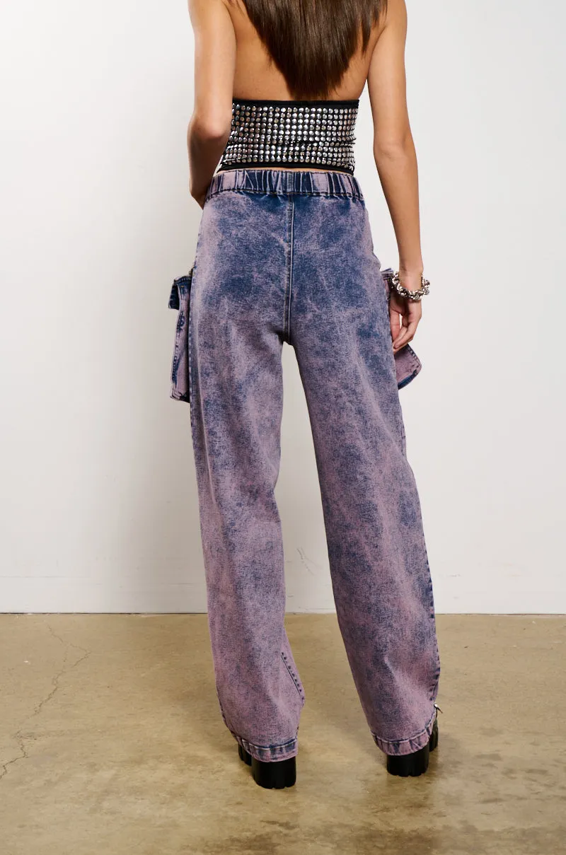 JUST WANNA ROCK CARGO JEAN sold by AKIRA product image thumbnail 3