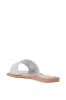 AZALEA WANG CELESTIN SILVER FLAT SANDAL sold by AKIRA
