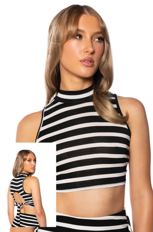 IRIS CROP TOP sold by AKIRA