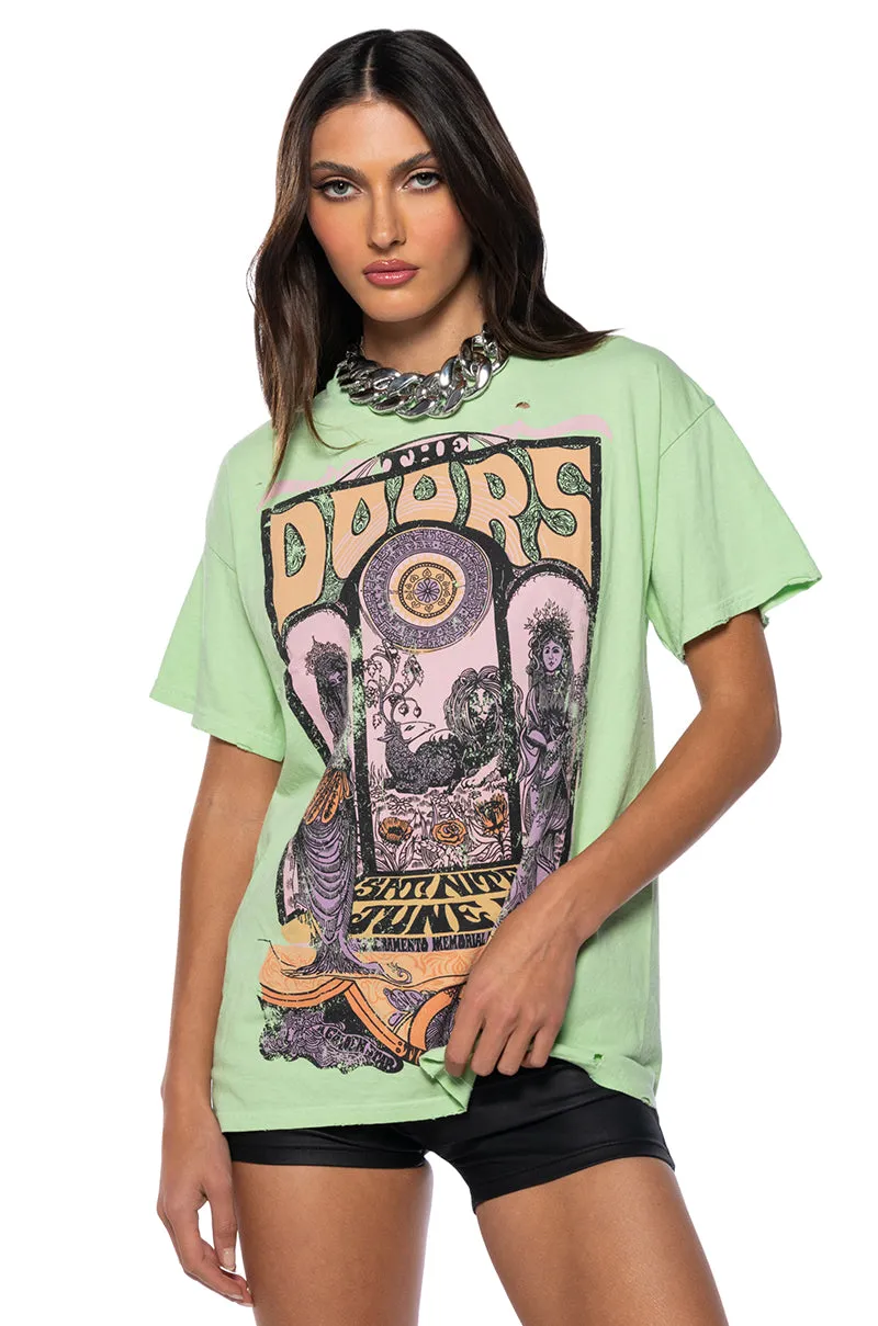 DOORS SHREDDED TEE sold by AKIRA product image thumbnail 2