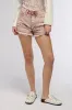 VERONICA DISTRESSED ACID WASH DENIM SHORT sold by AKIRA