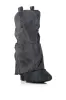 AZALEA WANG MANON DENIM SLOUCH BOOTIE sold by AKIRA