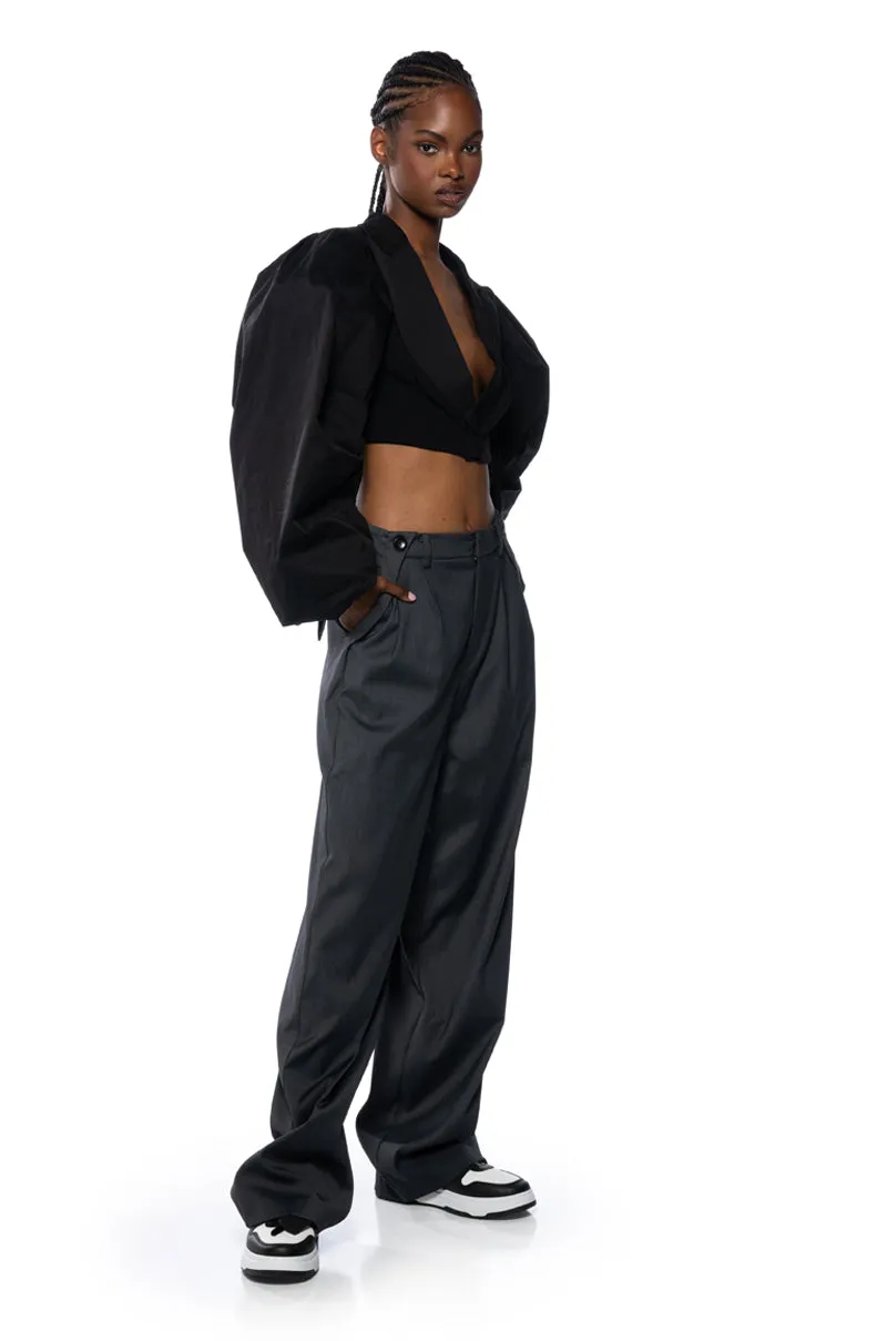 YOUR MUSE WIDE LEG TROUSER sold by AKIRA product image thumbnail 2