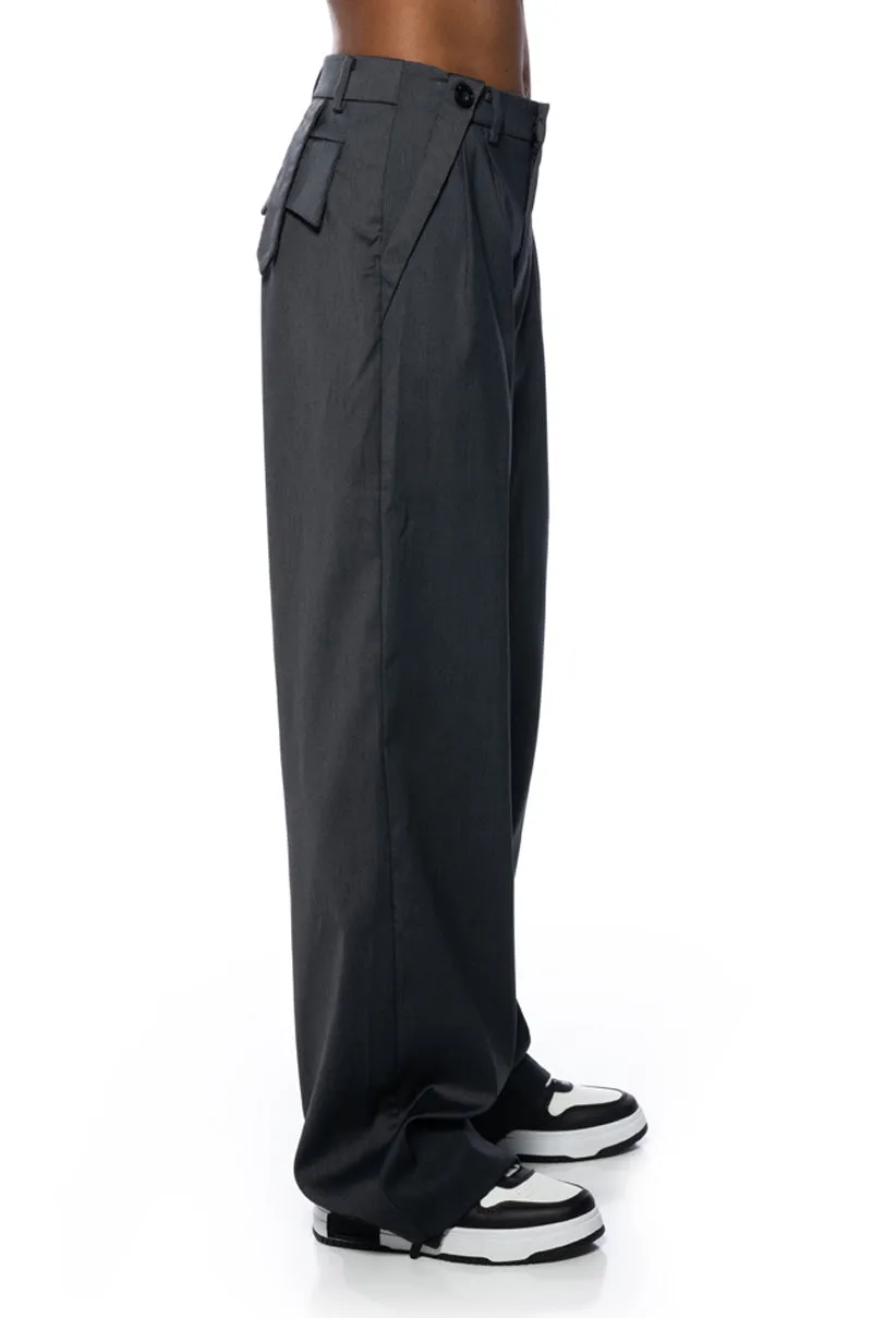 YOUR MUSE WIDE LEG TROUSER sold by AKIRA product image thumbnail 4