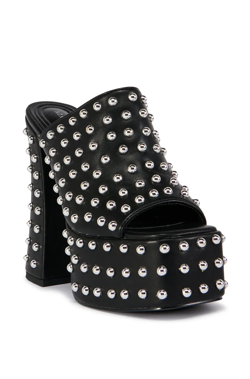 AZALEA WANG DWINDLE STUDDED MULE sold by AKIRA product image thumbnail 3