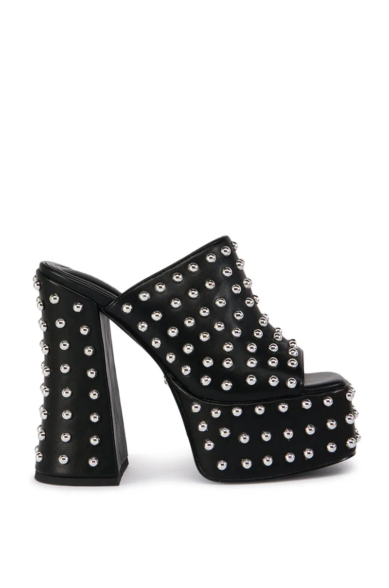 AZALEA WANG DWINDLE STUDDED MULE sold by AKIRA product image thumbnail 2