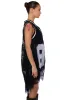 ON THE SIDELINES LACE JERSEY MINI DRESS sold by AKIRA
